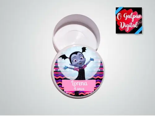 Rótulo de Latinha Vampirina