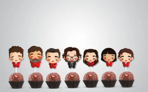 Topper La Casa de Papel