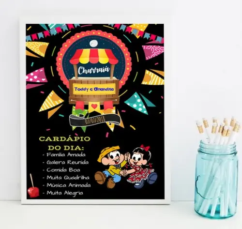 Chalkboard Festa Junina