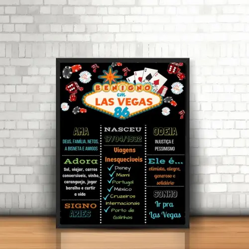 Chalkboard Las Vegas