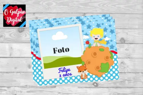 Imã de Geladeira o Pequeno Príncipe
