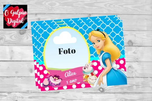 Imã de Geladeira Alice no País das Maravilhas