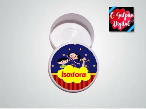 Rótulo de Latinha Show da Luna