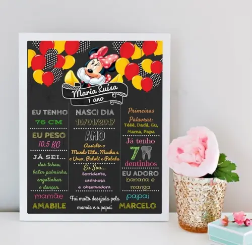 Chalkboard Minnie
