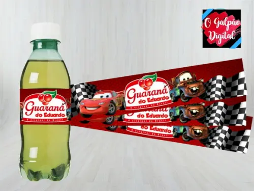Rótulo de Guaraná Carros