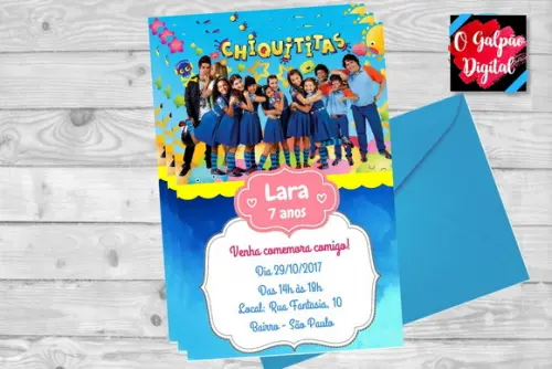Convite Chiquititas