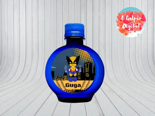 Rótulo de Água Ouro Fino Wolverine