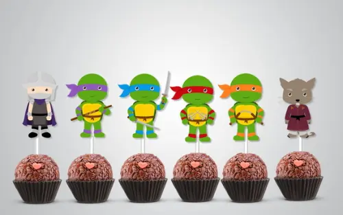 Topper Tartarugas Ninjas