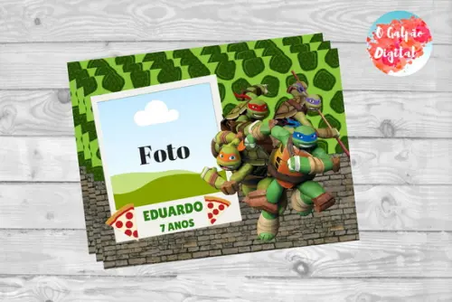 Ímã de Geladeira Tartarugas Ninjas