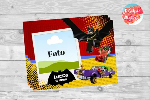 Ímã de Geladeira Lego Batman