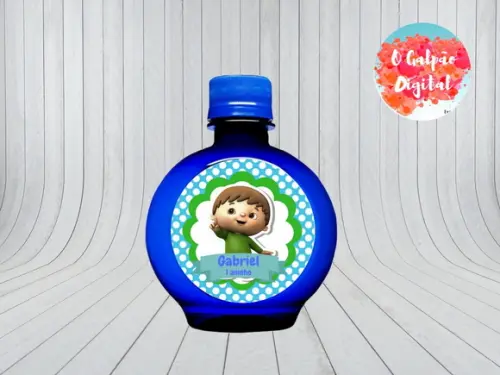 Rótulo de Ouro Fino Charlie e os Números