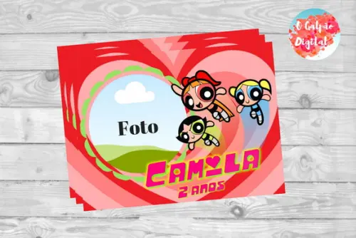 Ímã de Geladeira Meninas Super Poderosas