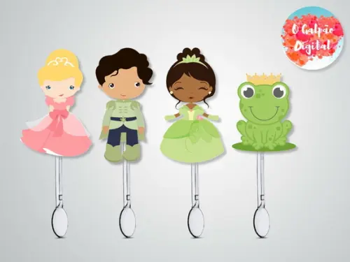 Colherzinha a Princesa e o Sapo