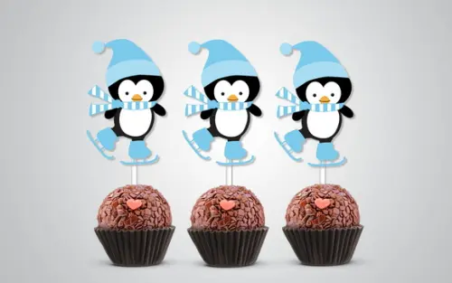 Topper Pinguim