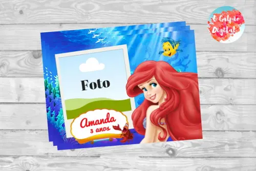 Ímã de Geladeira a Pequena Sereia