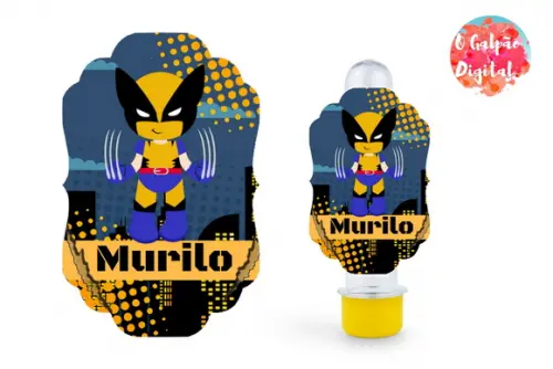 Rótulo de Tubete Wolverine