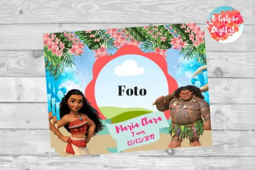 Ímã de Geladeira Moana