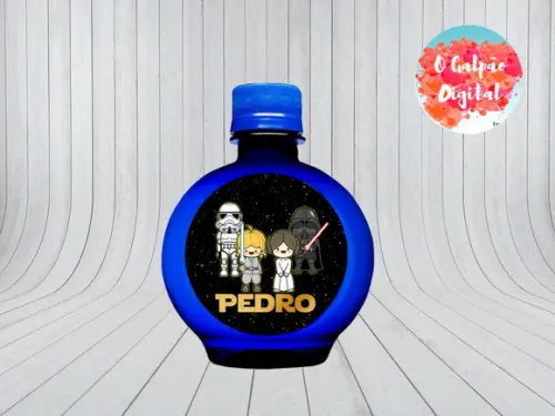 Rótulo de Água Ouro Fino Star Wars