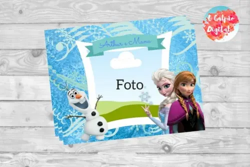Ímã de Geladeira Frozen