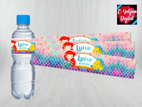 Rótulo de Garrafa Ariel