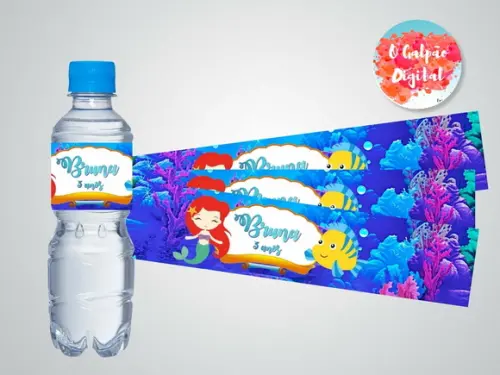 Rótulo de Garrafa Ariel