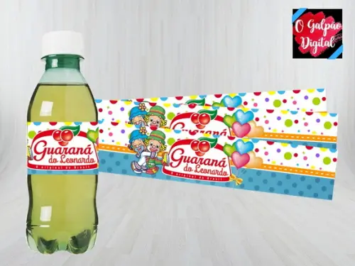 Rótulo de Guaraná Patati e Patata