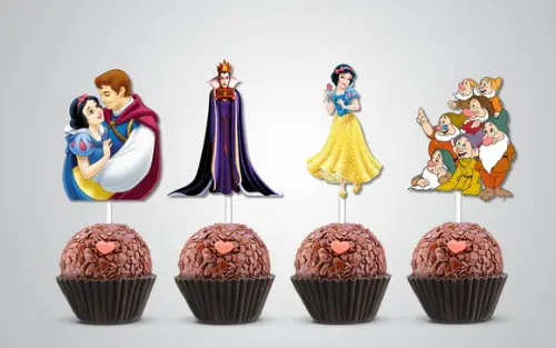 Topper Branca de Neve