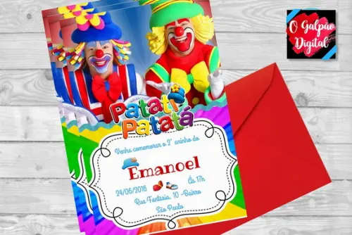 Convite Patati e Patata