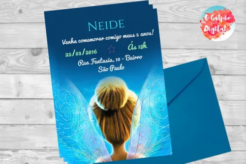 Convite Tinker Bell