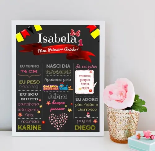 Chalkboard Minnie