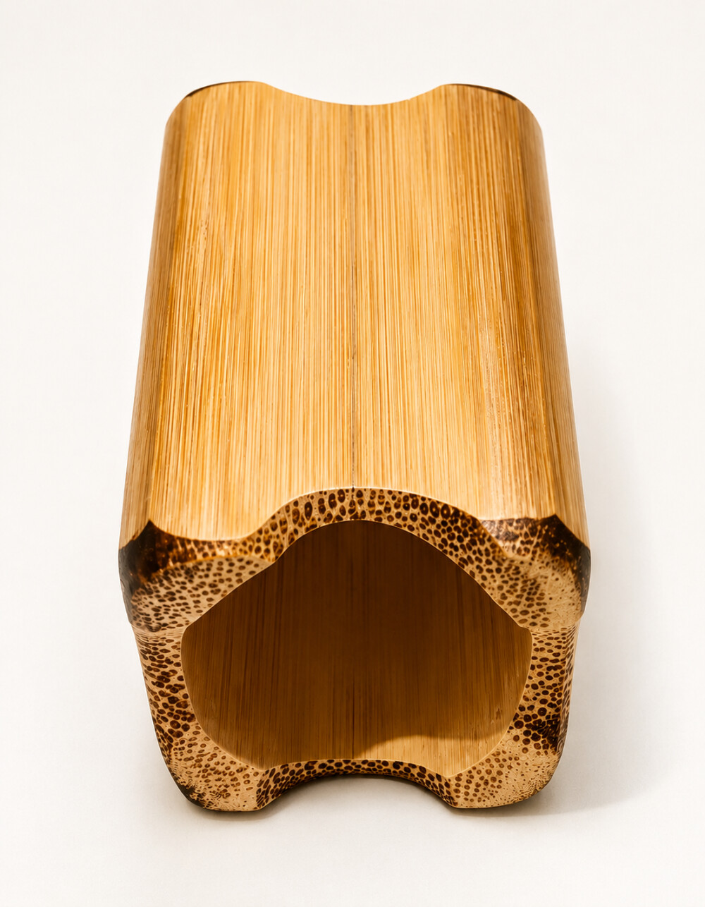 Porta Guardanapo De Bambu Kit Com 4uni