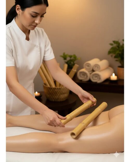 Kit Bambu Para Massagem 7 Tamanhos Bambuterapia Corporal
