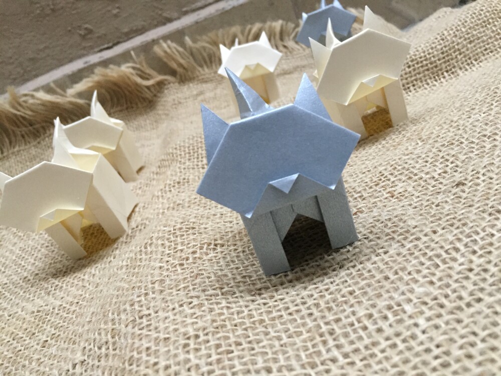 Forminha para Doces em Origami | Gatinho