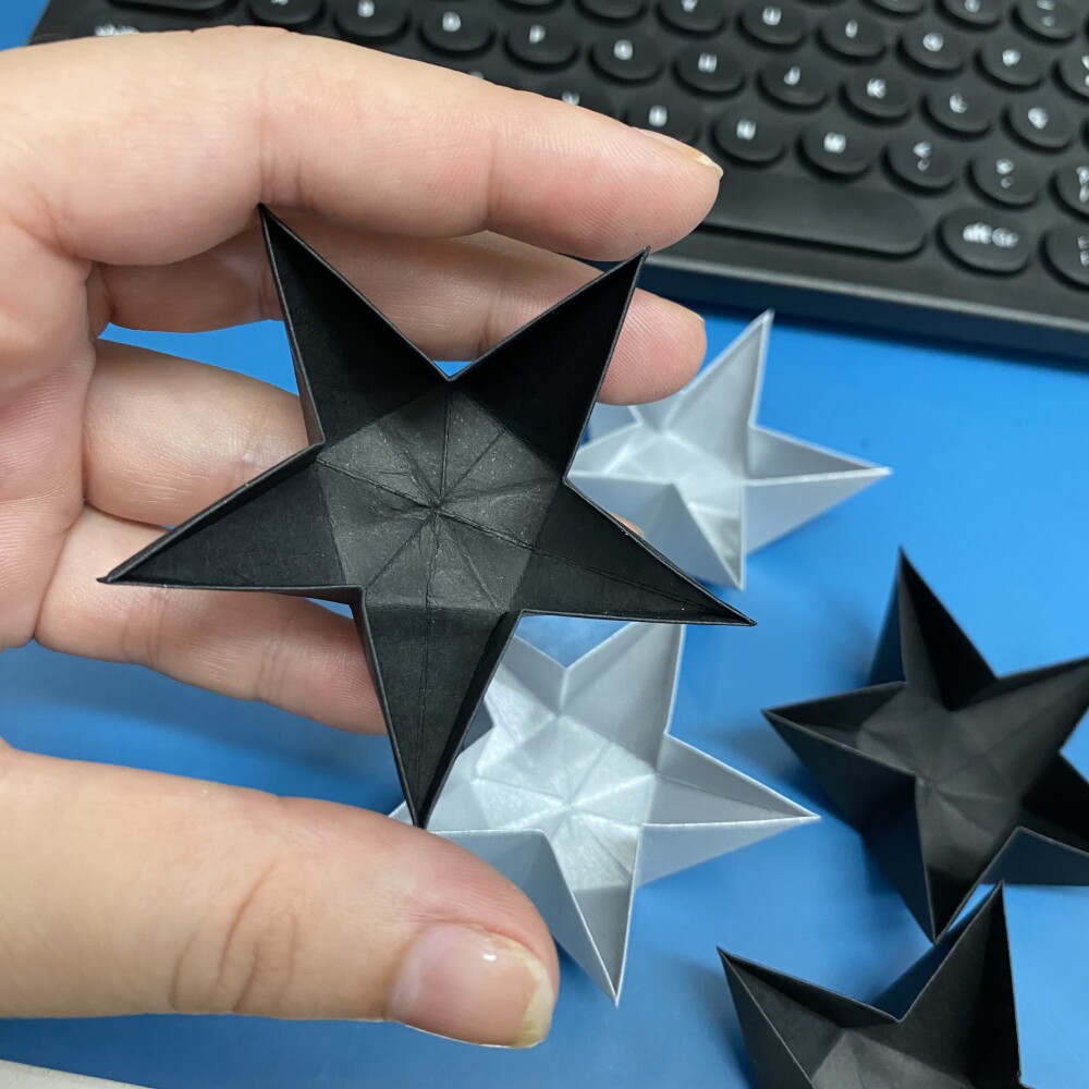 Forminha para Doces em Origami | Estrela