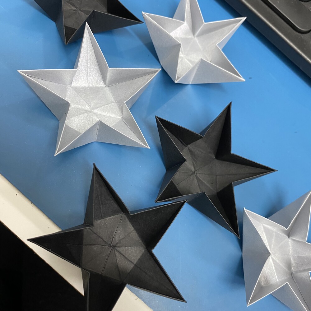 Forminha para Doces em Origami | Estrela