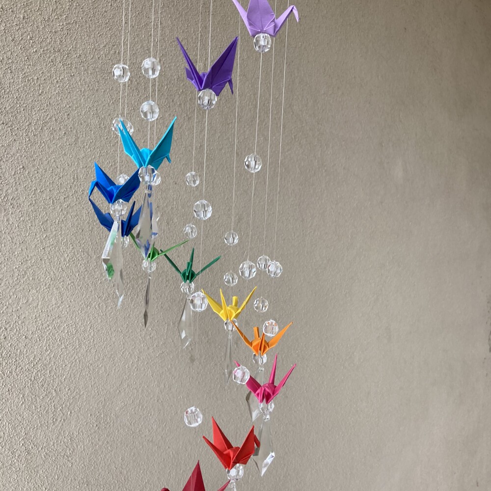 Móbile Origami Tsuru