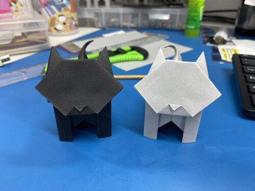 Forminha para Doces em Origami | Gatinho