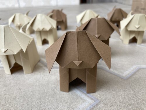 Forminha para Doces em Origami | Gatinho