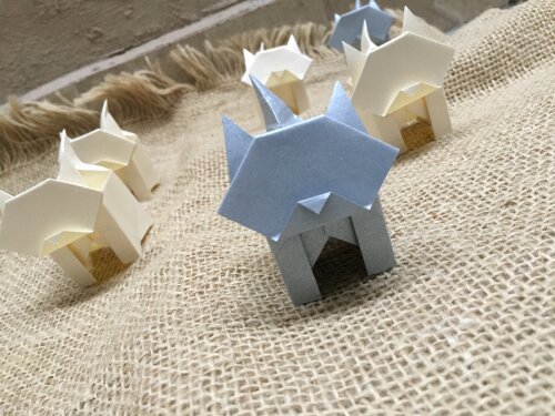 Forminha para Doces em Origami | Gatinho