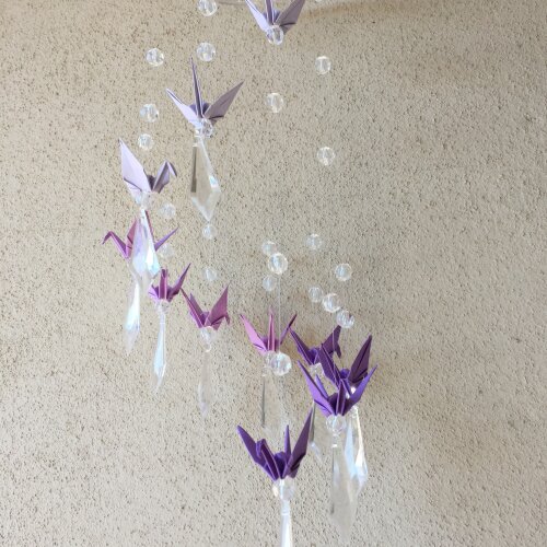 Móbile Origami Tsuru