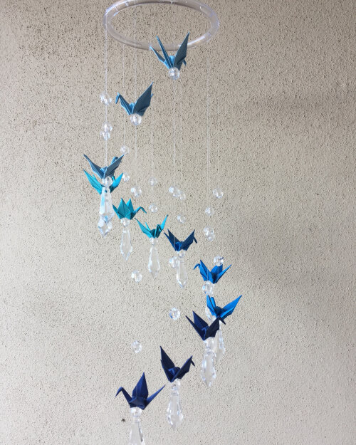 Móbile Origami Tsuru