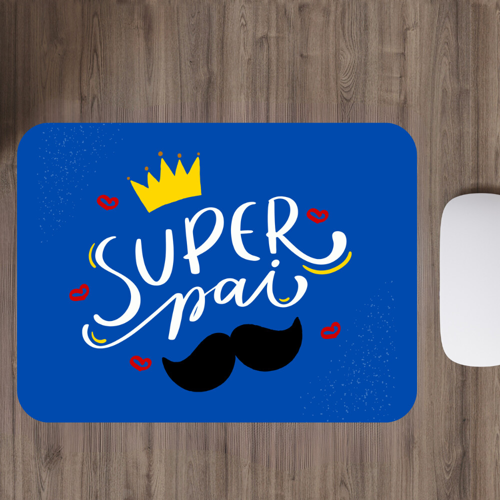 Mouse Pad Personalizado com Foto, Logo e Nome 15x21 cm