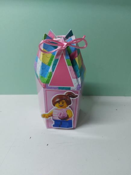 20 Caixas Lego Rosa