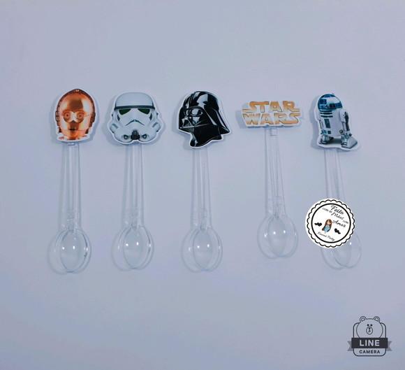 30 Colherzinha Star Wars