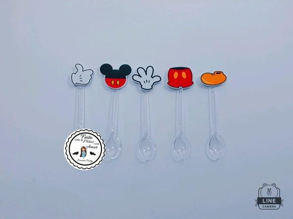 50 Mini Colher Mickey