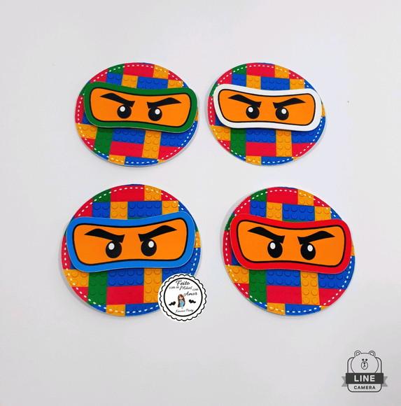 Adesivo Latinha Ninjago