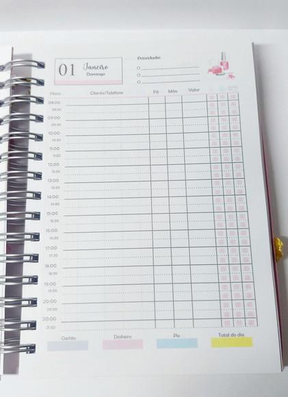 Agenda Personalizada Manicure