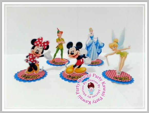Aplique 3d para Latinha Mickey
