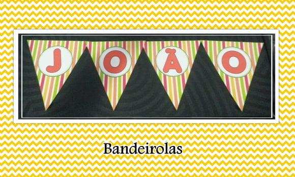 Bandeirolas personalizadas