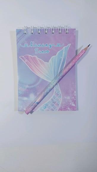 Bloquinho Personalizado Sereia